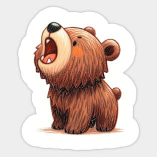 Bear roar Sticker